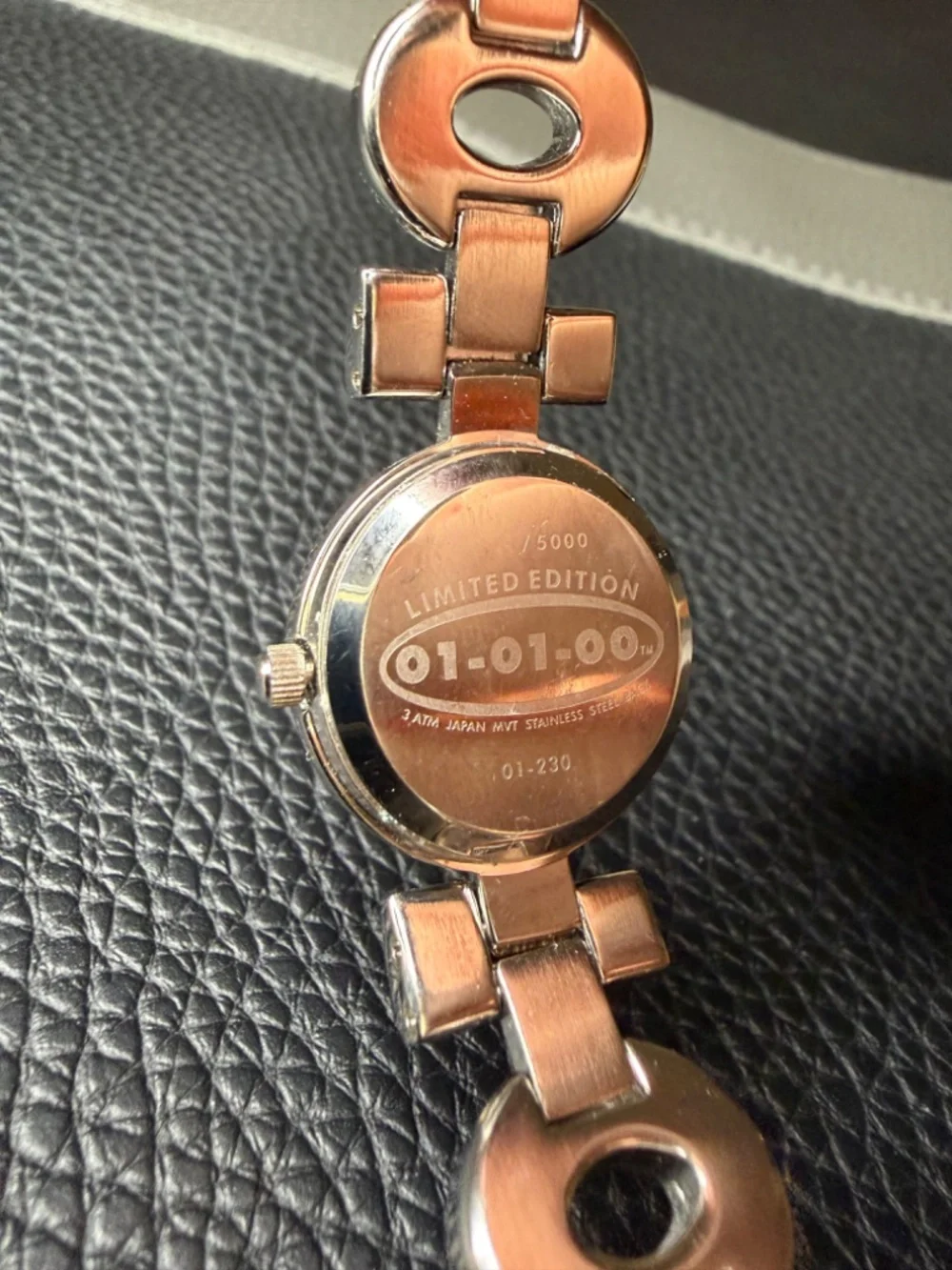 Vintage Limited Edition 01 01 00 'Mark of the Millennium' Stainless Steel Watch